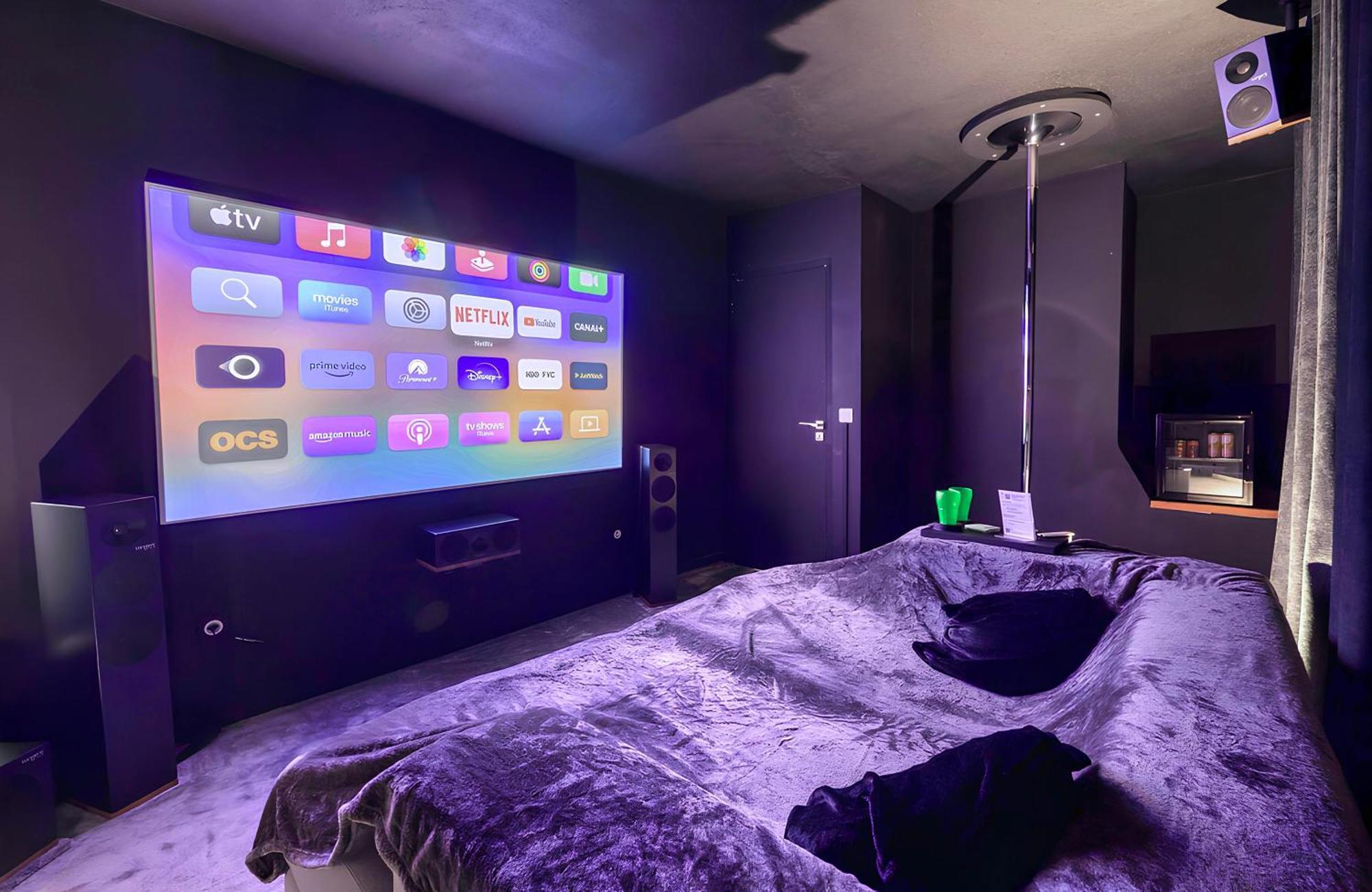 50 Nuances D'Amour - Jacuzzi / Massage / Cinema Moirans Exterior photo